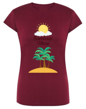 T-Shirt fajny nadruk LATO Summer Vibes r.XXL