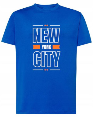 T-Shirt fajny nadruk NEW YORK City Rozm.3XL