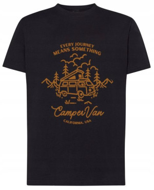 T-Shirt fajny nadruk przygoda Kamper Van r..XS