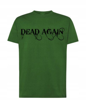 T-Shirt gotycki nadruk Dead Again Rozm.S