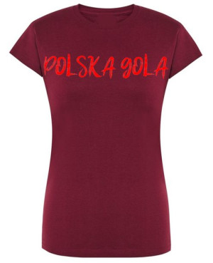 T-Shirt Kibica nadruk Polska Gola R.S