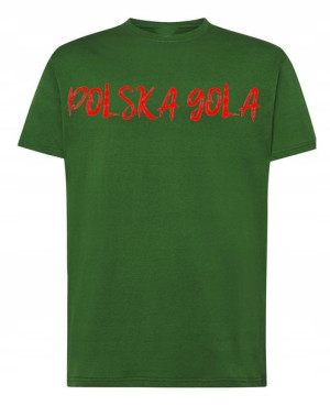 T-Shirt Kibica nadruk Polska Gola R.XL