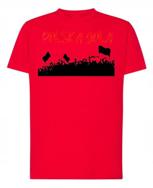 T-Shirt Kibica nadruk Polska Gola R.XL
