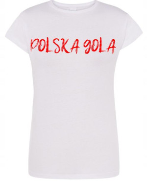 T-Shirt Kibica nadruk Polska Gola R.XL