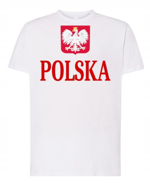 T-Shirt Kibica nadruk Polska R.4XL