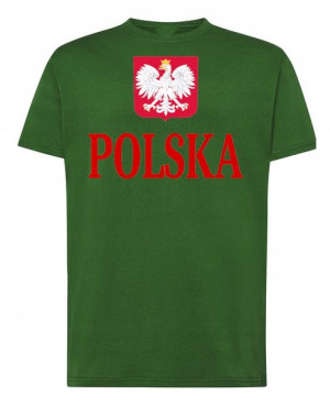 T-Shirt Kibica nadruk Polska R.S