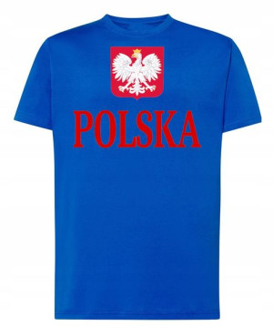 T-Shirt Kibica nadruk Polska R.XL