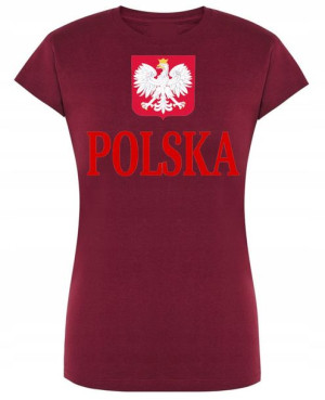 T-Shirt Kibica nadruk Polska R.XL