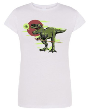 T-Shirt kolorowy nadruk DINOZAUR Rozm.S