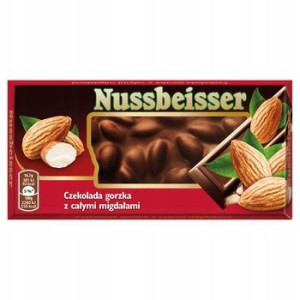 20x 100g ALPEN GOLD Nussbeisser dark migdał KARTON