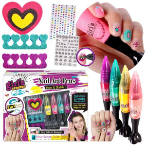 Zestaw do stylizacji malowania paznokci manicure