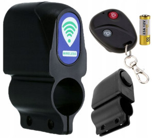 ALARM ROWEROWY do ROWERU blokada rowerowa + PILOT