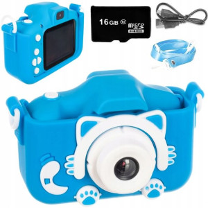 Aparat Fotograficzny Kamera 5 Gier + Karta 16GB