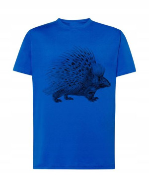 T-Shirt koszulka duży nadruk jeżozwierz r. S