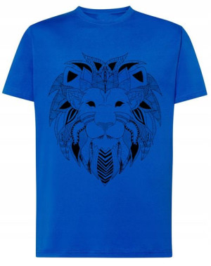 T-Shirt koszulka DUŻY nadruk Lew r.XXL