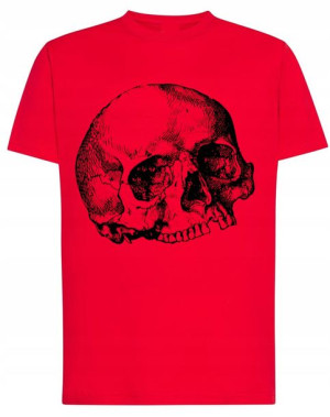 T-Shirt koszulka fajny nadruk CZASZKA Skull r. XXL