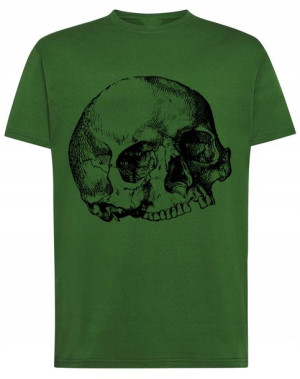 T-Shirt koszulka fajny nadruk CZASZKA Skull r. XXL