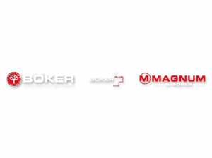 Naklejki na szybę Boker Boker Magnum