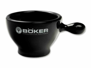 Porcelanowa miseczka do golenia Boker z gałką