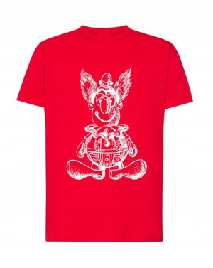 T-Shirt koszulka fajny nadruk Klaun Rozm.3XL