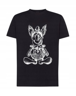 T-Shirt koszulka fajny nadruk Klaun Rozm.XL
