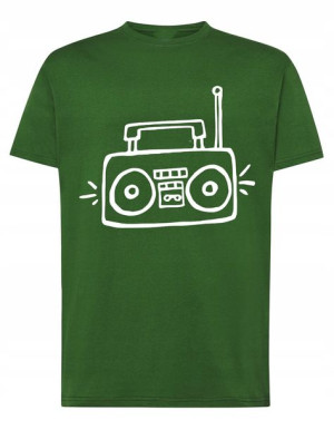 T-Shirt koszulka fajny nadruk Radio r.5XL