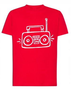 T-Shirt koszulka fajny nadruk Radio r.M