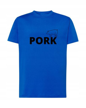 T-Shirt koszulka męski nadruk Pork Pig Rozm.XL