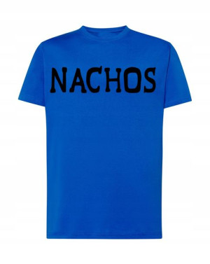 T-Shirt Koszulka modny nadruk Nachos Rozm.4XL