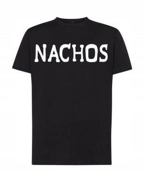 T-Shirt Koszulka modny nadruk Nachos Rozm.5XL