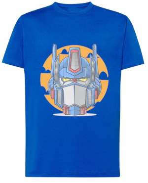 T-Shirt koszulka na prezent nadruk Robot r. XL