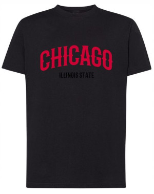 T-Shirt koszulka nadruk CHICAGO Rozm.XXL