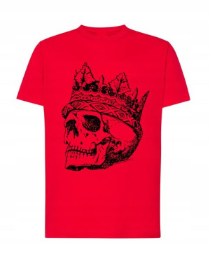 T-Shirt koszulka nadruk czaszka korona r.L