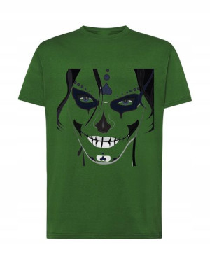 T-Shirt koszulka nadruk Dia De Los Muertos r.L