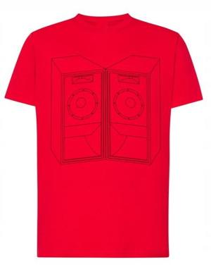 T-Shirt koszulka nadruk głośniki kolumny r.L