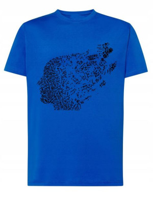 T-Shirt koszulka nadruk głowa muzyka r.3XL