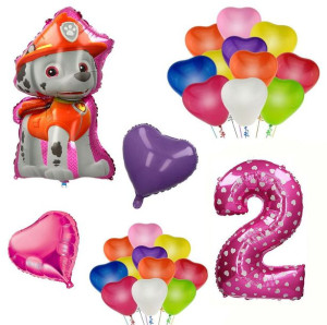 Balony Zestaw Na Drugie Urodziny 2 Latka Psi Patrol Marshall