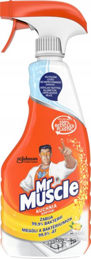 Płyn Mr.Muscle 0,5l czyszczenie kuchni, cytrynowy
