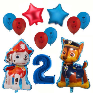 Zestaw Balonów Balony Na 2 Urodziny Chase Marshall