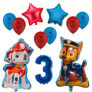 Zestaw Balonów Balony Na 3 Urodziny Chase Marshall