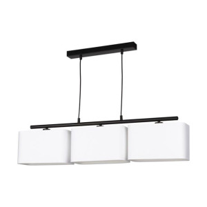 Vertigo Lampa Wisząca 3xe27 Max.25w Czarny/biały