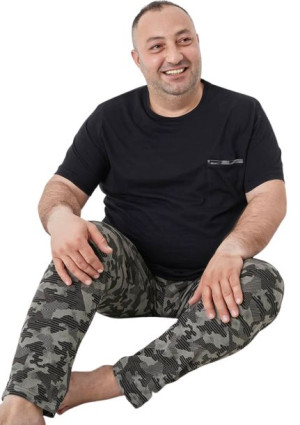 Piżama Męska bawełniana 2XL +size duży rozm długie