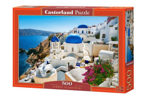 Castorland Puzzle 500el. Summer In Santorini Układanka Lato Na Santorini