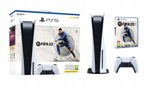 Konsola Sony PlayStation 5 PS5 825GB BLU-RAY + DualSense + FIFA 23
