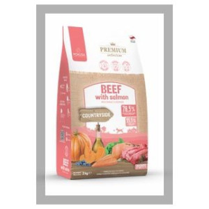 Pokusa. Wołowina z łososiem 3 kg. Karma sucha dla psa, dla szczeniąt