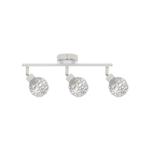 Virgo Lampa Sufitowa 3xg9 Max.40w Biały/chrom