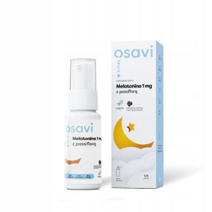 Melatonina w sprayu doustnym 1mg + passiflora 25ml