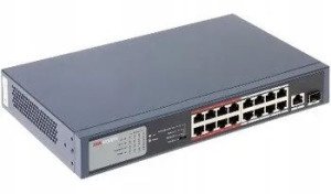 18-Portowy Switch PoE DS-3E0318P-E/M+SFP Hikvision