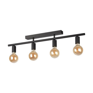 Vertigo Lampa Sufitowa 4xe27 Max.25w Czarny