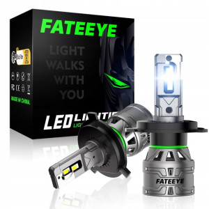 Żarówki Fateeye Led H4 120w 6000k Mocne Canbus